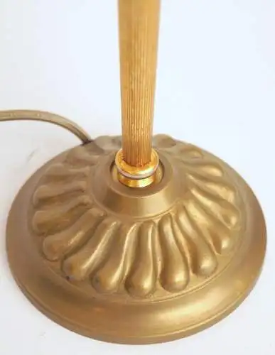 Art Déco Tischleuchte "LIZZY" Messinglampe Tischlampe Lampe Empire