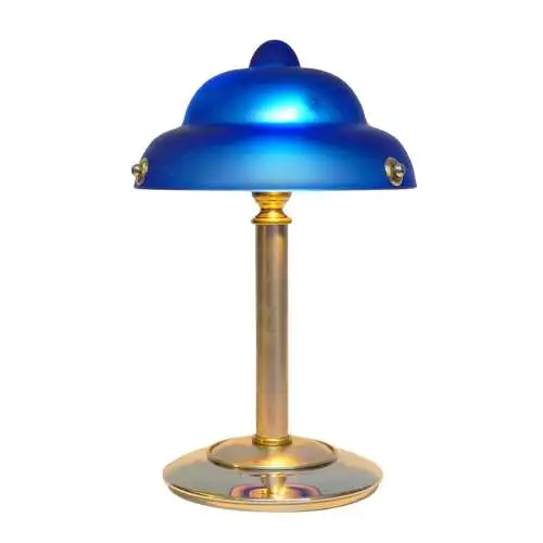 Design Schreibtischleuchte "BMG" Messinglampe Tischlampe Unikat