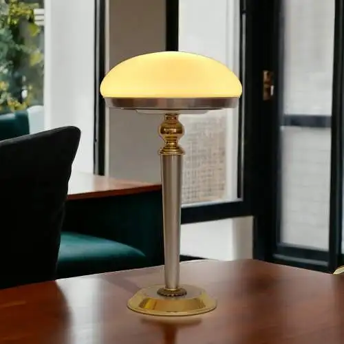 Art Deco Schreibtischleuchte "SLIM SPACE" Chrom Tischlampe Unikat