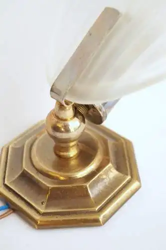 Art Deco Wandlampe Wandleuchte "BRASS SHELL" 3 Stk. verfügbar