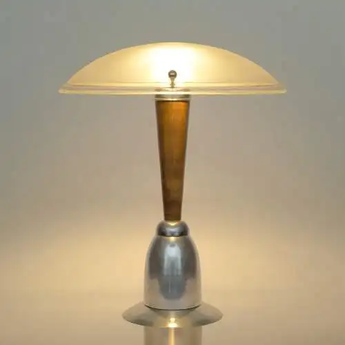 Art Deco Mid-Century Modern Schreibtischlampe "CASINO" 80s Design Tischlampe