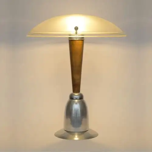 Art Deco Mid-Century Modern Schreibtischlampe "CASINO" 80s Design Tischlampe