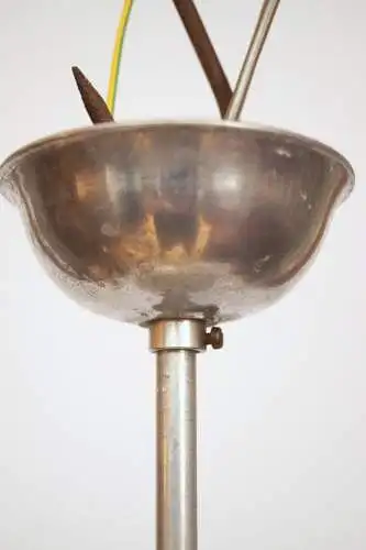 Original Art Deco Deckenlampe "SILVER ACORN" 1920 Hängeleuchte Lampe