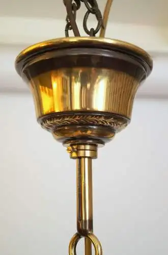 Prunkvolle Art Deco Flur Kronleuchter Messinglampe Hängelampe Deckenleuchte