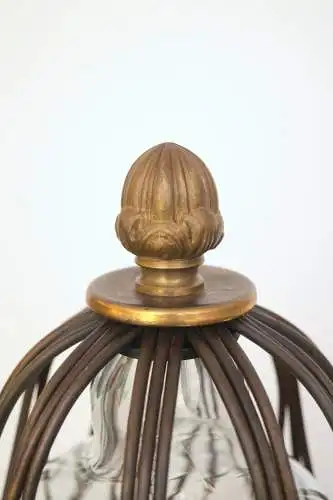 Jugendstil Design Tischlampe "MAGIC MUSHROOM" Einzelstück Messinglampe