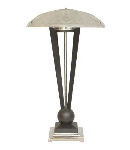 Art Deco Design Tischleuchte "TRINITY SKY" Unikat Tischlampe Einzelstück Lampe