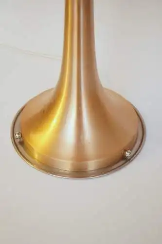 60s mid-century Design Tischleuchte "VEGA" Schreibtischlampe Aluminium Spaceage