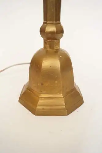 Art Deco Tischleuchte "APPLE PIE" Einzelstück Messinglampe Unikat Tischlampe