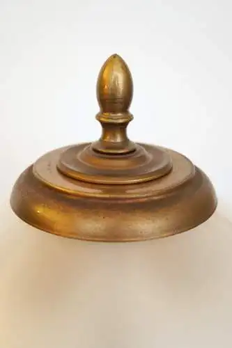 Unikat große Design Tischleuchte "MARGRET" Bronze Messinglampe Einzelstück