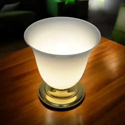 Lumière de table "DEEP CONNE" lampe en laiton de rêve Art Déco