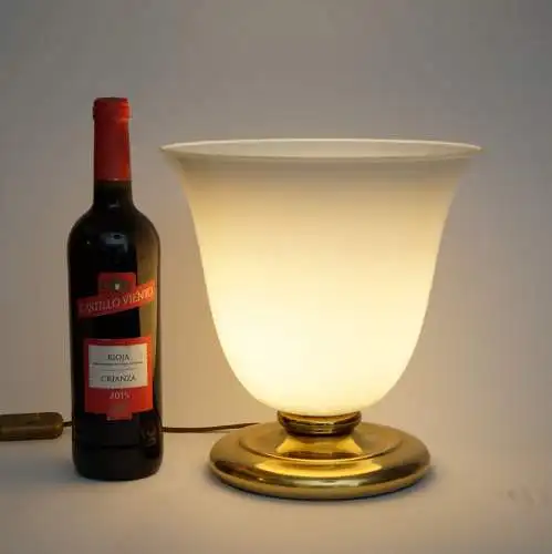 Lumière de table "DEEP CONNE" lampe en laiton de rêve Art Déco