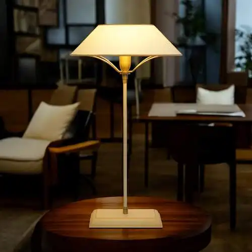 Sehr elegante Design Landhaus Tischleuchte "HAMPTON" Tischlampe schlank