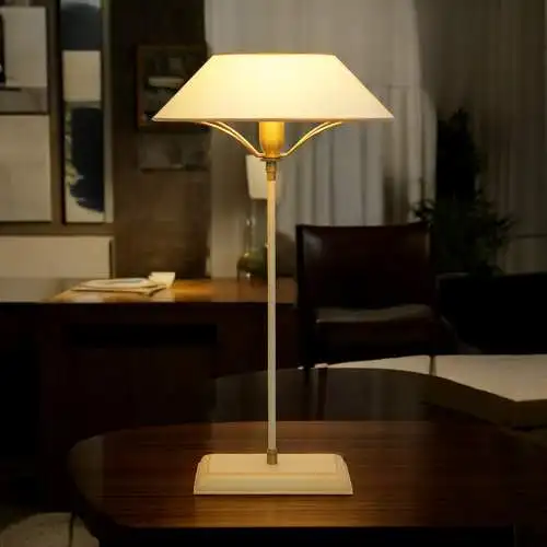 Sehr elegante Design Landhaus Tischleuchte "HAMPTON" Tischlampe schlank
