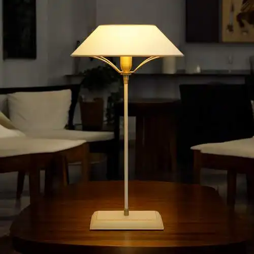 Sehr elegante Design Landhaus Tischleuchte "HAMPTON" Tischlampe schlank