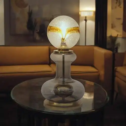 Lampe de table "ALDEBARAN" Vintage Mazzega des années 70