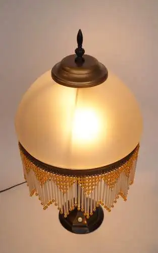 Art Deco Salon Tischleuchte "HOLLYWOOD REGENCY" Einzelstück Tischlampe Lampe