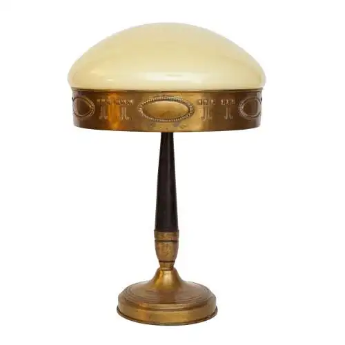 Art Déco bureau lampe environ 1930 "CONSUELA" lampe de table d'origine laiton