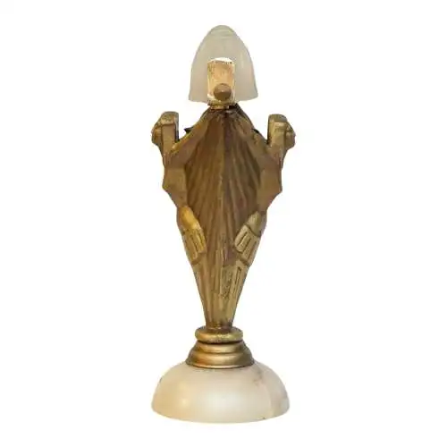 Art Deco Tischleuchte "APOLLON" Unikat Figurenleuchte einzigartig Tischlampe