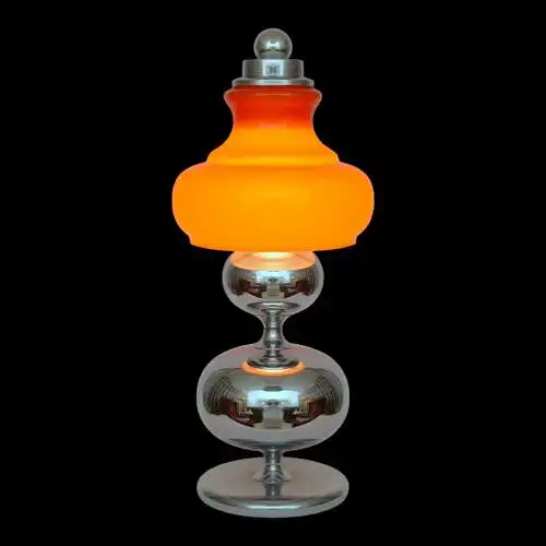 Luminaire de table vintage design "GEMINI SPACE" Space Age Mid-Century Lampe de bureau