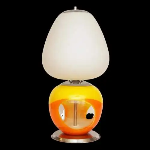 Space Age Design Lampe de table "SPACE BUBBLE" Mid-Century Unicat 60