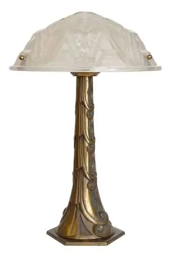 Lampe de bureau originale Art Déco Bronze "NANCY"