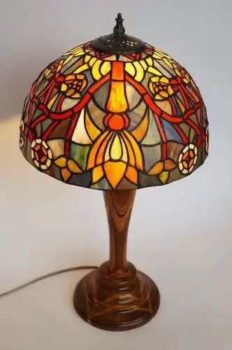 Design Art Déco Tiffany Lampe de table Lumières de bureau "CORDOBA" pièce unique