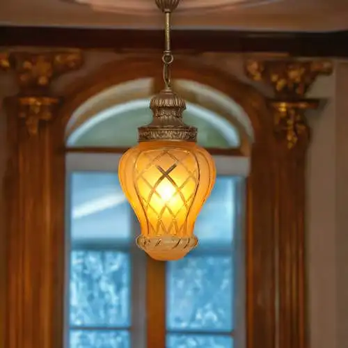 Lampe de plafond "BALMORAL" de style Art Nouveau