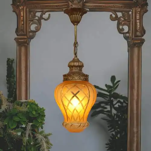 Lampe de plafond "BALMORAL" de style Art Nouveau