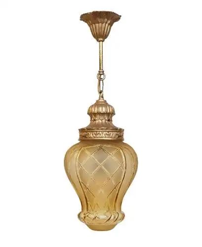 Lampe de plafond "BALMORAL" de style Art Nouveau