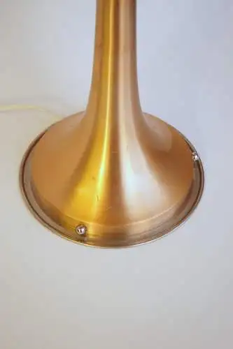 60s mid-century Design Lampe de table "VEGA" Lumières de bureau aluminium Spaceage