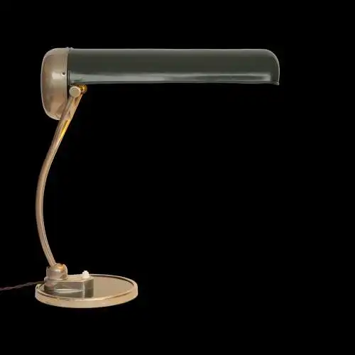 Große Bauhaus Arbeitsleuchte Industrial Schreibtischleuchte 1920er Tischlampe