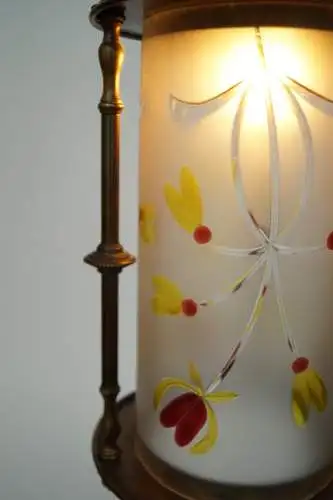 Art Nouveau Art nouveau Lampe suspendue "PARIS APRICOT" Lumières en laiton