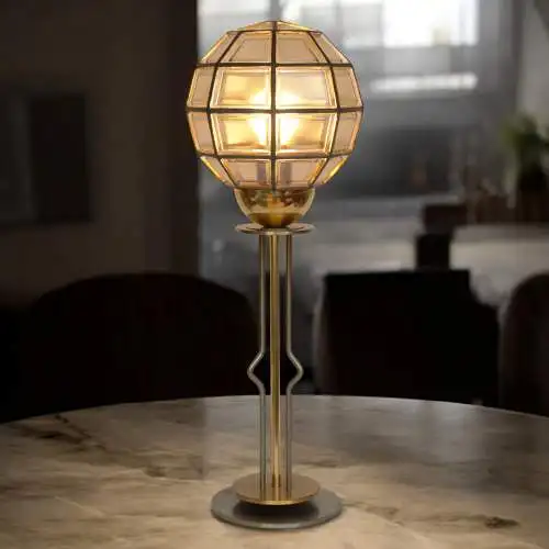 Elegante Art Deco Tischleuchte "HIGHER SPHERE" Unikat Tischlampe