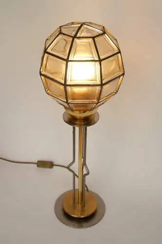 Elegante Art Deco Tischleuchte "HIGHER SPHERE" Unikat Tischlampe