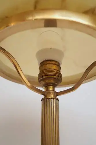 Lampe en laiton "TROIS KOI" originale Art Déco de Berlin 1920