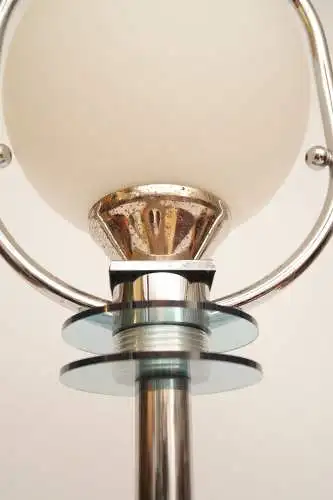 60er Jahre Space Age Tischleuchte "ANDROMEDA" Unikat Tischlampe Sputnik