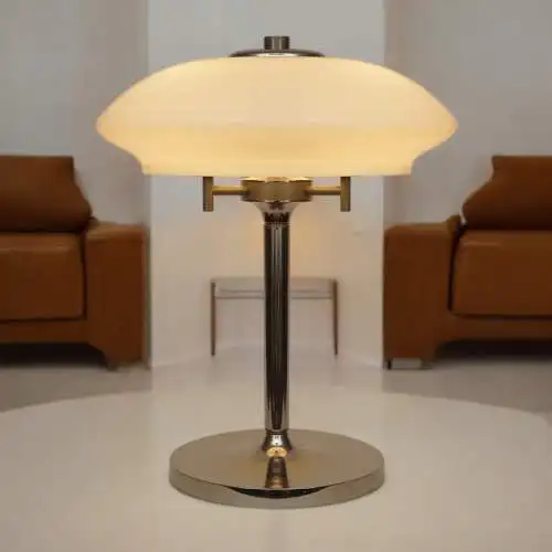 Riesige Bauhaus Mid-Century Designer Leuchte Arztleuchte Schreibtisch