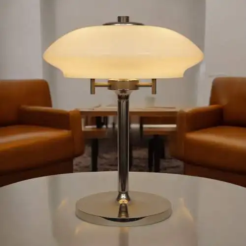 Riesige Bauhaus Mid-Century Designer Leuchte Arztleuchte Schreibtisch