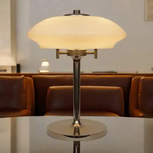 Riesige Bauhaus Mid-Century Designer Leuchte Arztleuchte Schreibtisch