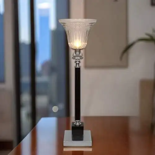 Design Art Déco Lampe de table "MAZDA TOWER" Unikat 72 cm