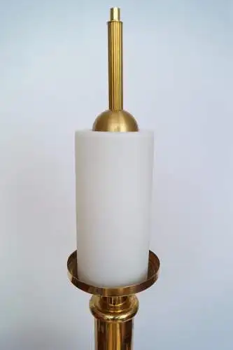 Jugendstil Bodenleuchte "HOUSE OF LORDS" Unikat Messinglampe Berlin 107cm Lampe