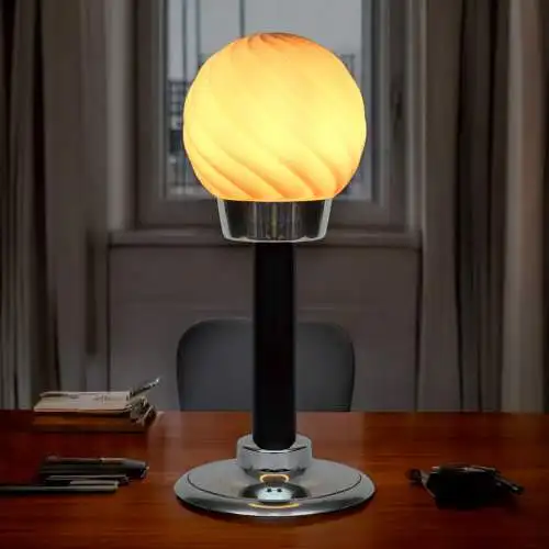 Art Déco Design Lampe de table "SWILLING SHHERE" Lumières de bureau Unikat Mid-Century