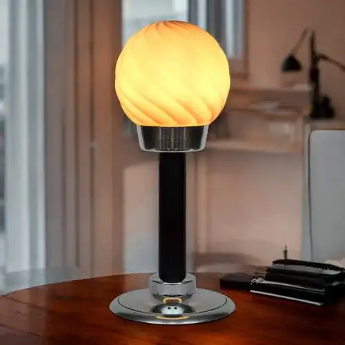 Art Déco Design Lampe de table "SWILLING SHHERE" Lumières de bureau Unikat Mid-Century