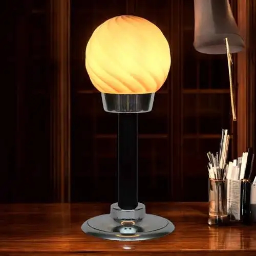 Art Déco Design Lampe de table "SWILLING SHHERE" Lumières de bureau Unikat Mid-Century