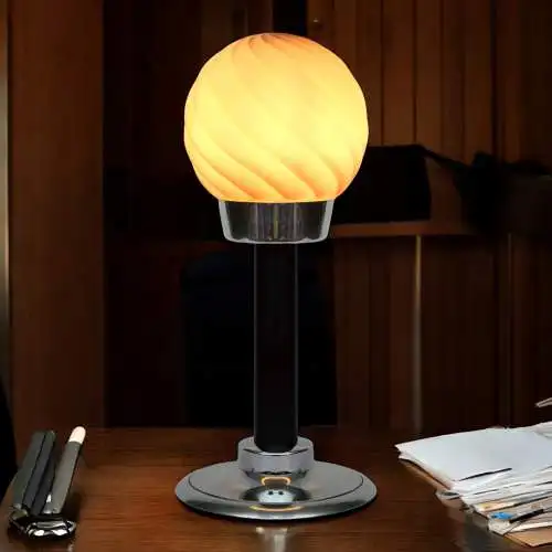 Art Déco Design Lampe de table "SWILLING SHHERE" Lumières de bureau Unikat Mid-Century