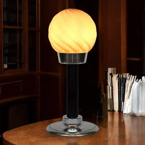 Art Déco Design Lampe de table "SWILLING SHHERE" Lumières de bureau Unikat Mid-Century