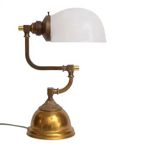 Traumhafte Jugendstil Art Déco Schreibtischleuchte "ELSDORF" Tischlampe