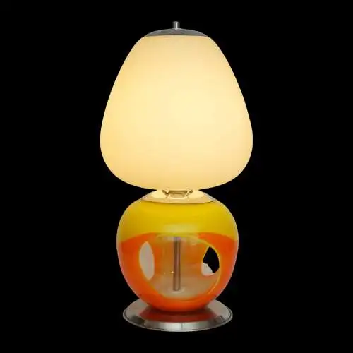 Space Age Design Tischleuchte "SPACE BUBBLE" Mid-Century Unikat 60er