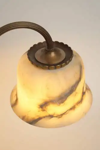 Elegante original Art Déco Kontorleuchte "HARVARD"  1920er Tischlampe