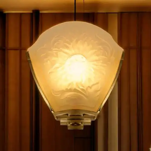 Prunkvolle & elegante Art Déco Wandleuchte "TOURNESOL" Wandlampe 2 Stk. vfgbr.